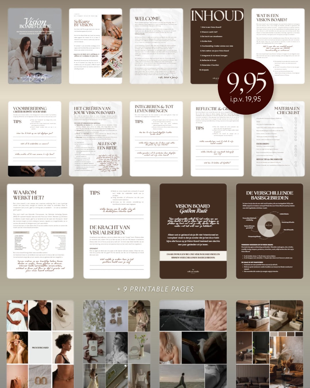 Vision Board Guide (Downloadbare PDF)